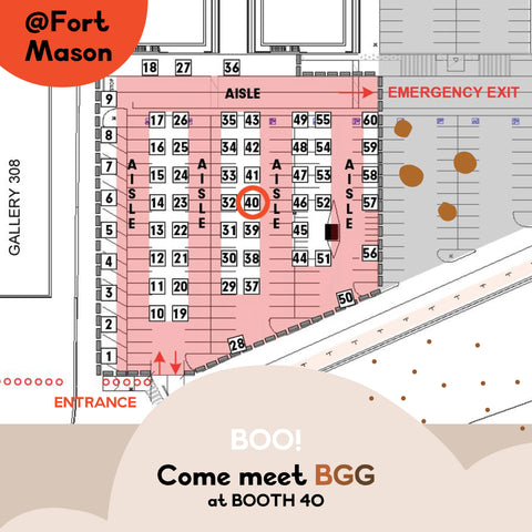 Bloody Girl Gang Booth 40 at West Coast Craft