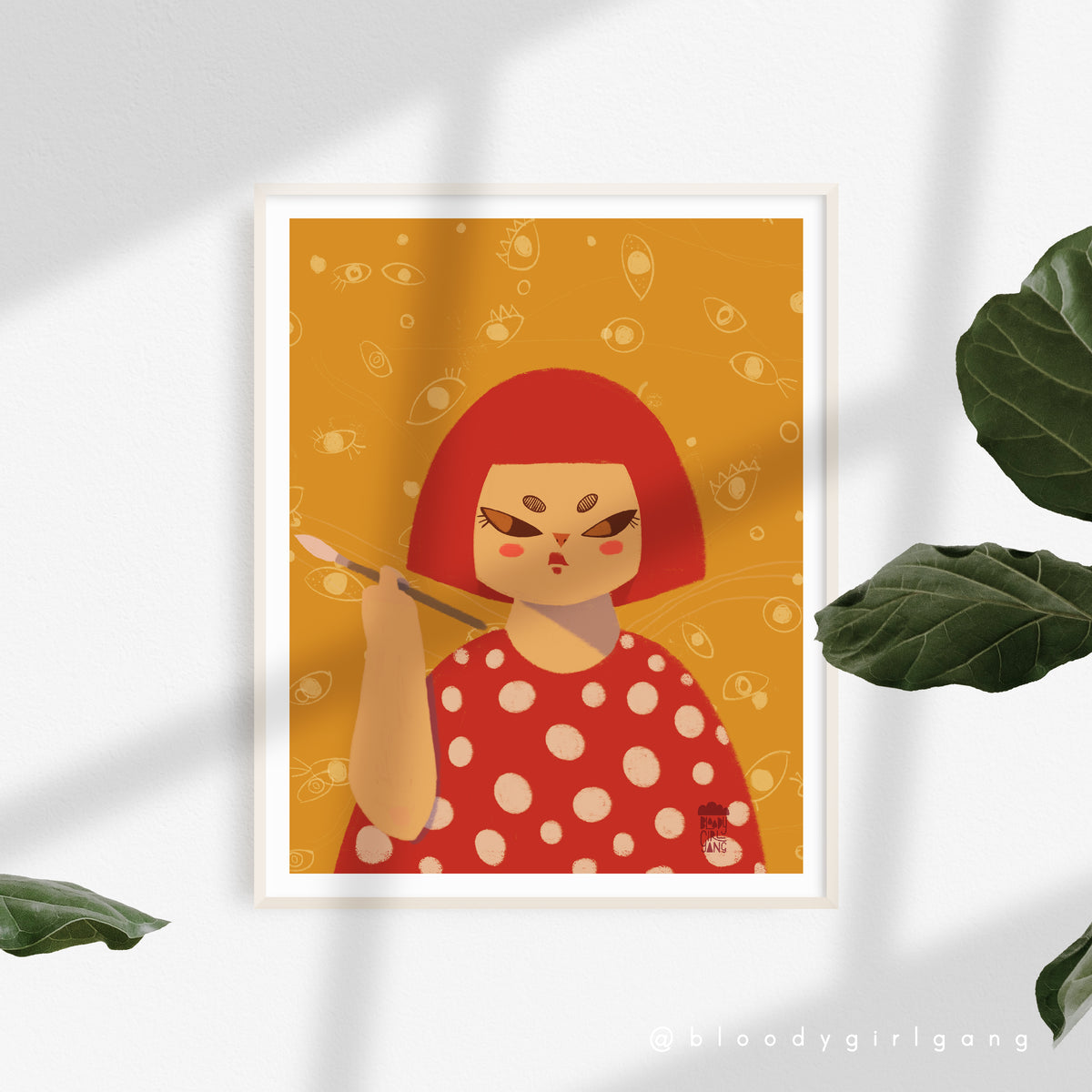 Yayoi Kusama Art Print