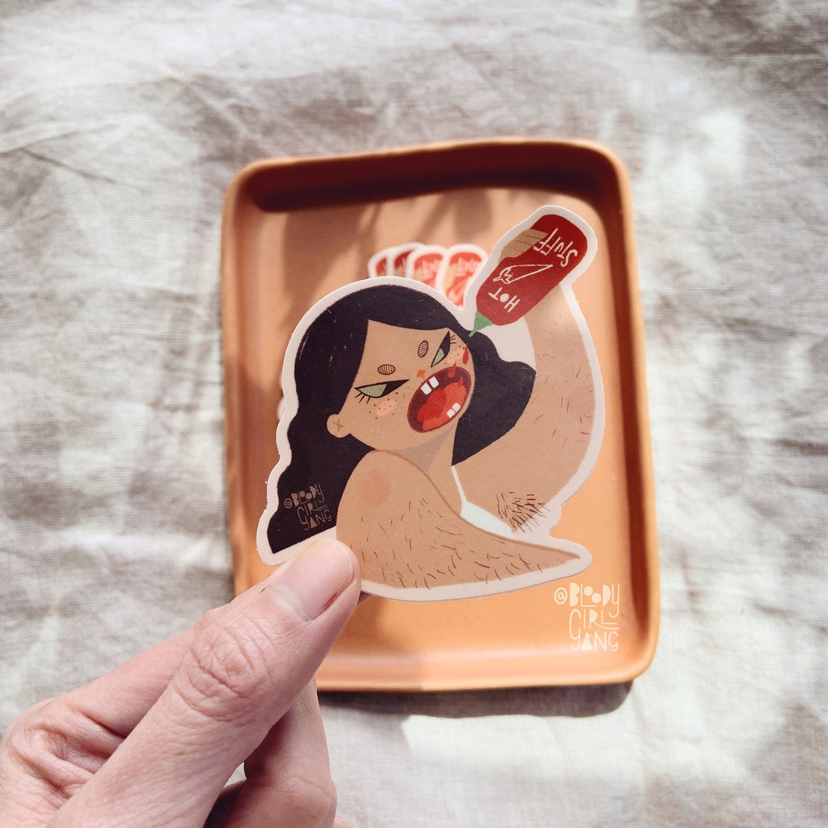You're Hot Stuff Sticker